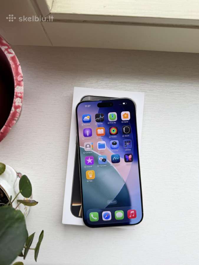 Apple iPhone 16 pro 512gb Geros būklės - nuotraukos Nr. 9