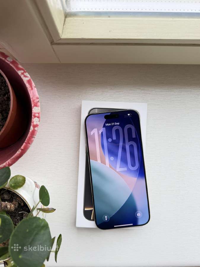 Apple iPhone 16 pro 512gb Geros būklės - nuotraukos Nr. 2
