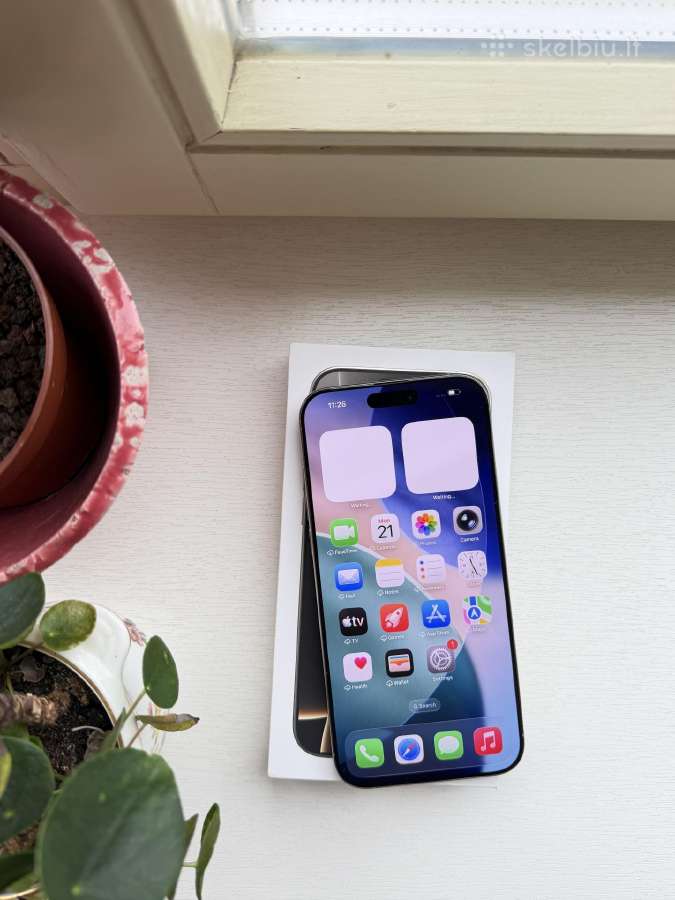 Apple iPhone 16 pro 512gb Geros būklės - nuotraukos Nr. 8