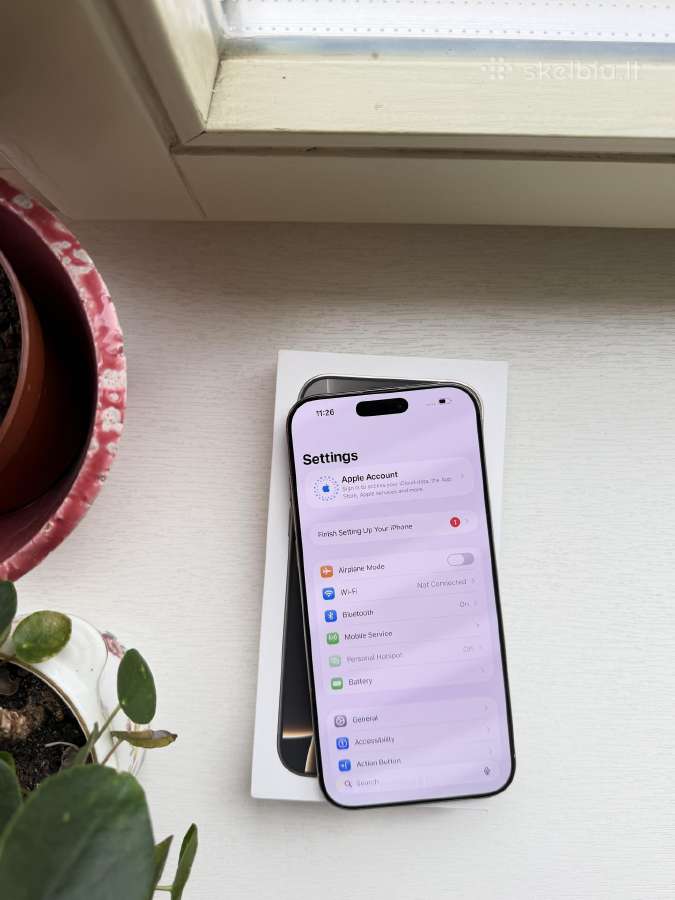 Apple iPhone 16 pro 512gb Geros būklės - nuotraukos Nr. 10