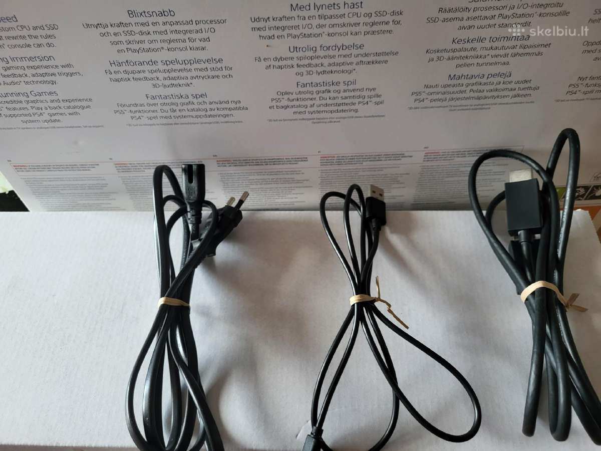 Sony Ps5 Disc Edition Komplektas LT Garantija - nuotraukos Nr. 7