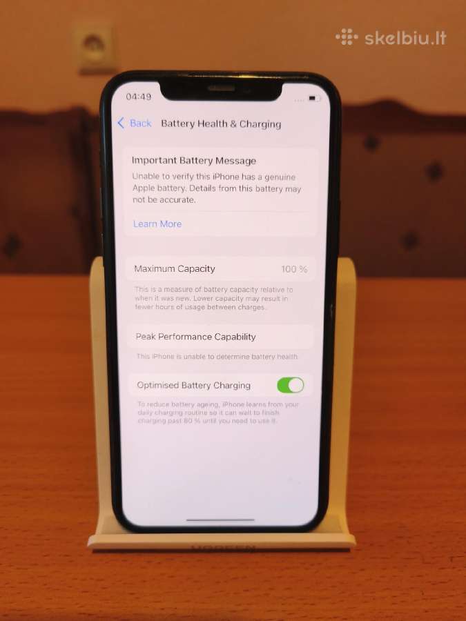 iPhone 11 Pro ,64gb,battery health 100% - nuotraukos Nr. 7