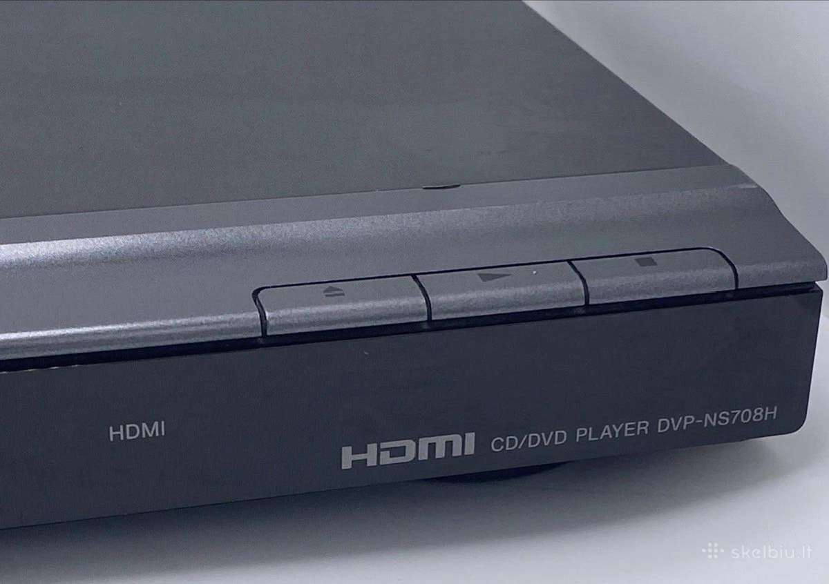 Sony Dvp-ns708h Hdmi Dvd CD Grotuvas Upscale - nuotraukos Nr. 2