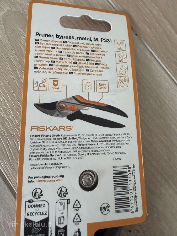 Sekatorius Fiskars Solid P331 - nuotraukos Nr. 4