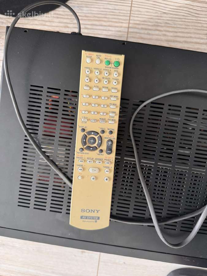 Sony Str - Dg510 imtuvas - nuotraukos Nr. 3