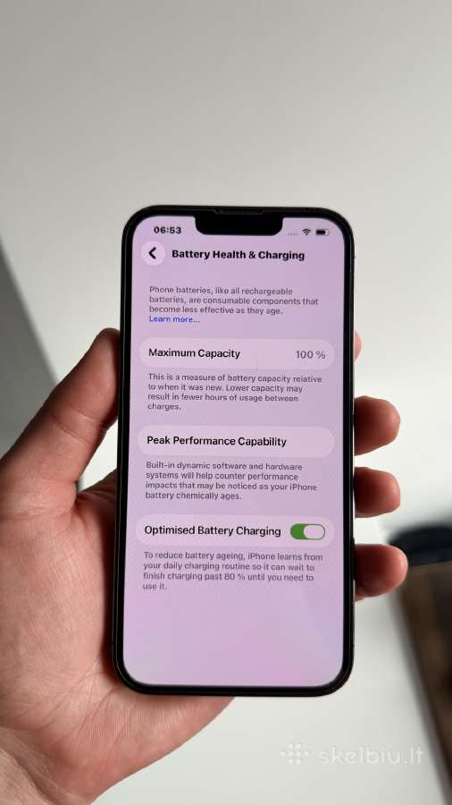 iPhone 13 Pro 256 GB Space Grey - nuotraukos Nr. 5