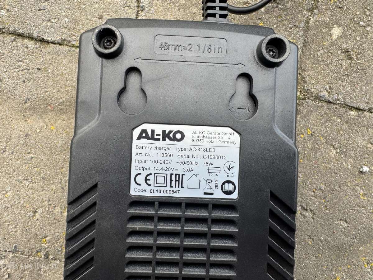 AL-ko GT-2000 akumuliatorinis trimeris - nuotraukos Nr. 7