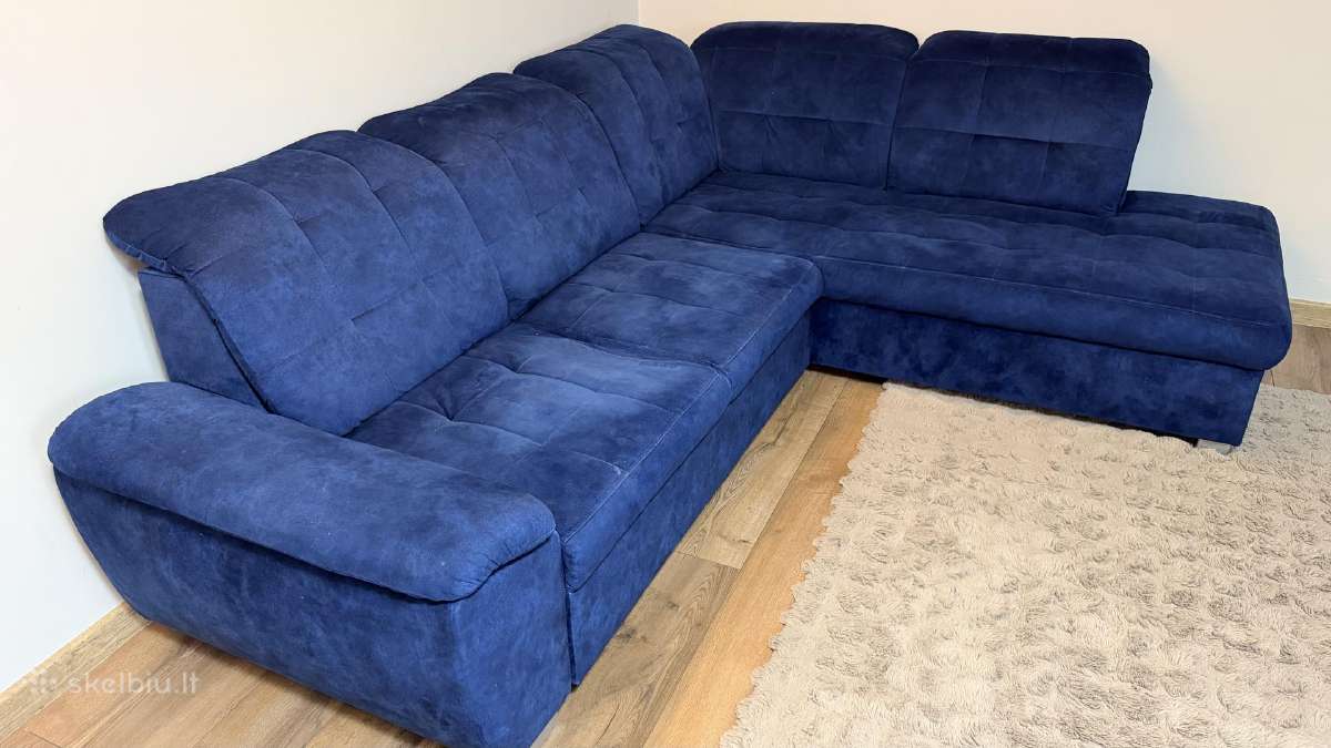 Kampinė sofa - nuotraukos Nr. 2