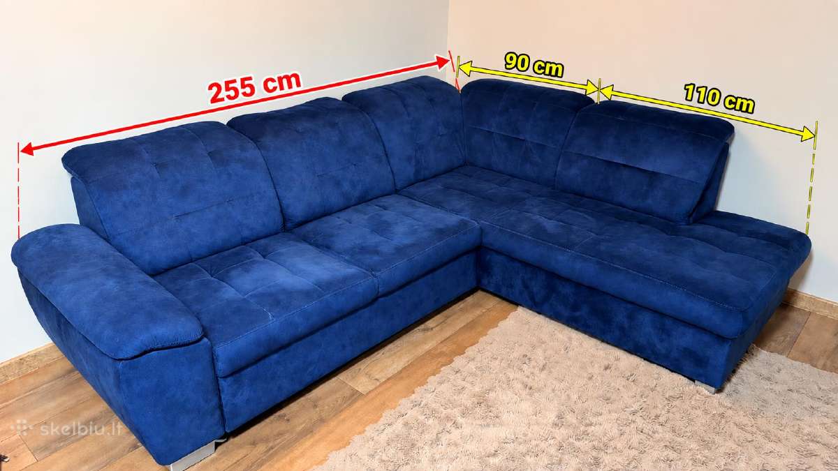 Kampinė sofa - nuotraukos Nr. 6