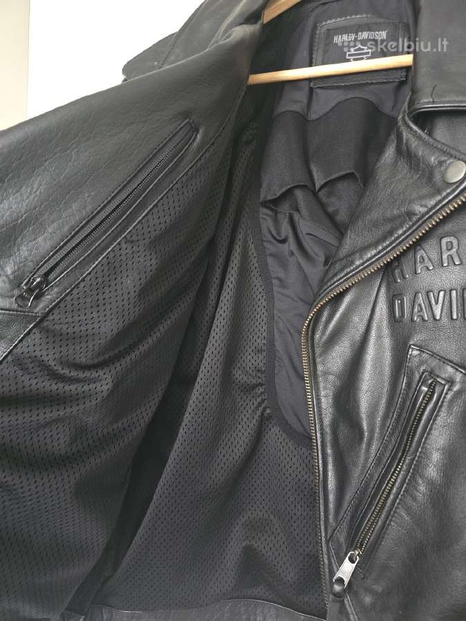 Harley Davidson odinė striukė - nuotraukos Nr. 4