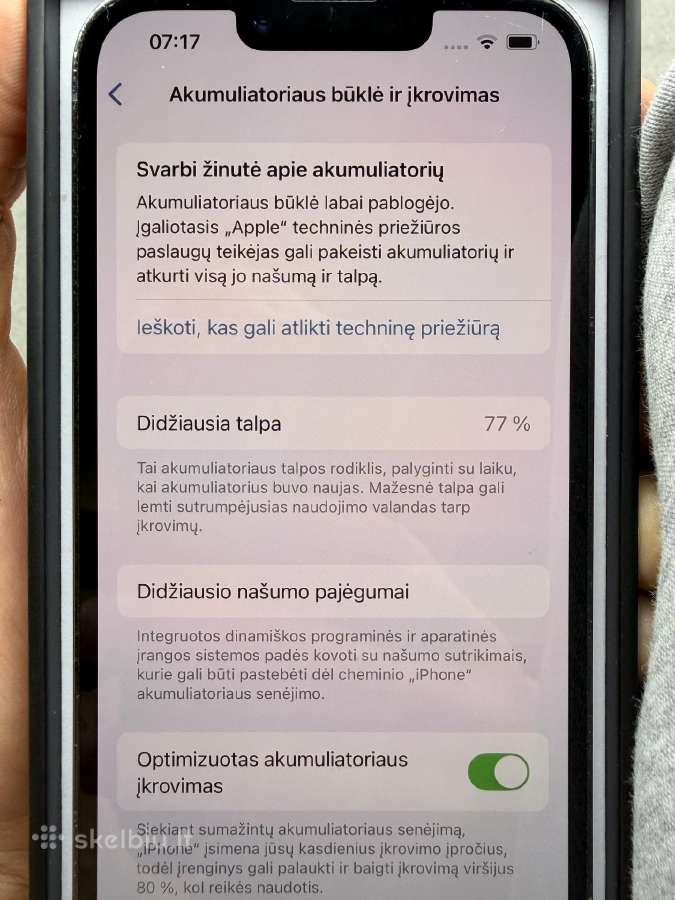 iPhone 13 Pro 128gb - nuotraukos Nr. 7