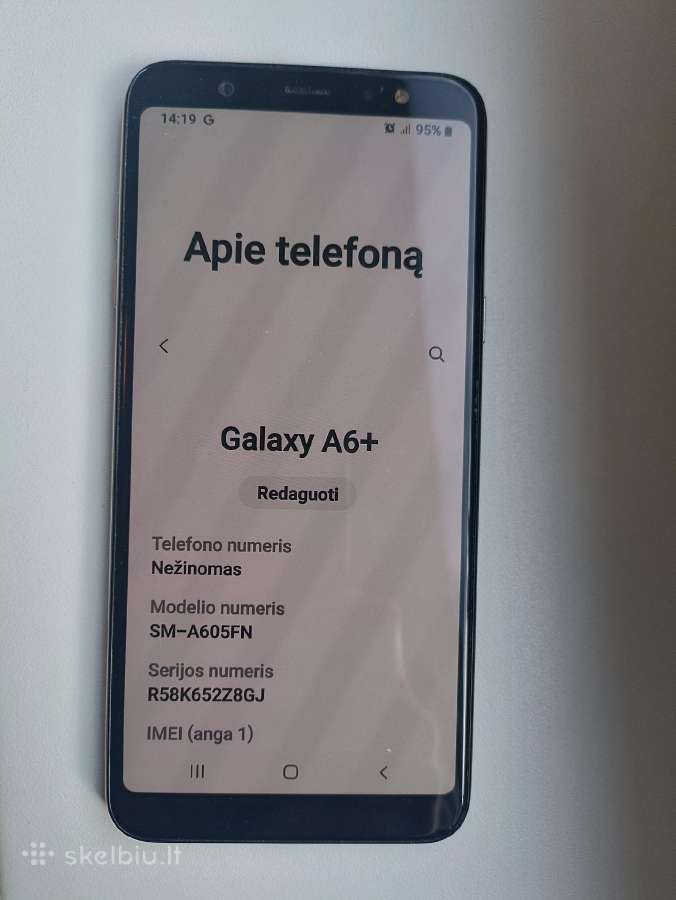 Samsung A6+ - nuotraukos Nr. 2