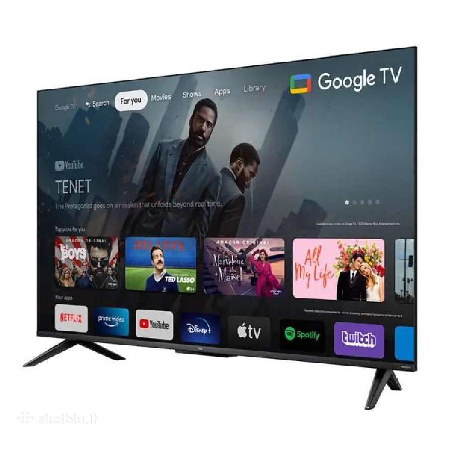 Tcl 65 colių televizorius,120hz ekranas, Google TV - nuotraukos Nr. 3