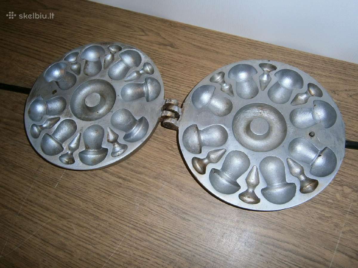 Grybukų-voveraičių keptuvė Sovietmečio skirtingas - nuotraukos Nr. 2