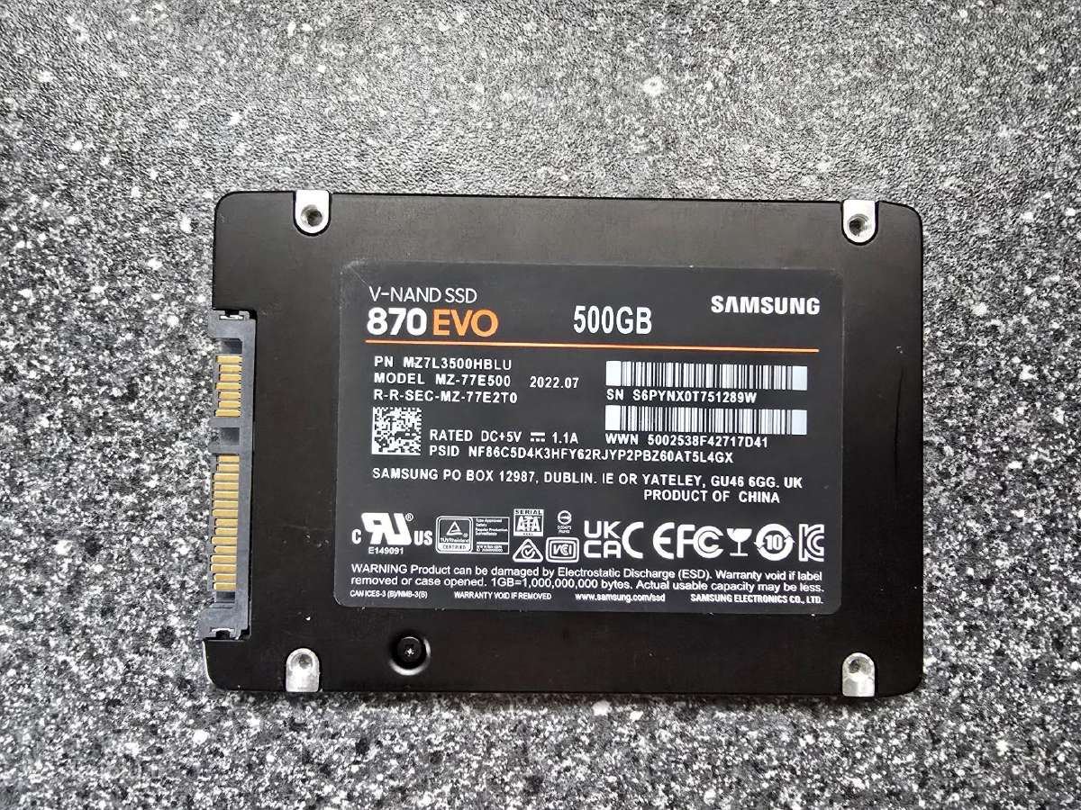 Kaip nauji samsung EVO 870,850 500gb - nuotraukos Nr. 3