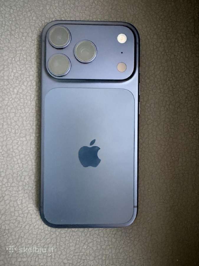 iPhone 17 Pro 256gb deep blue 990 Eur - nuotraukos Nr. 2