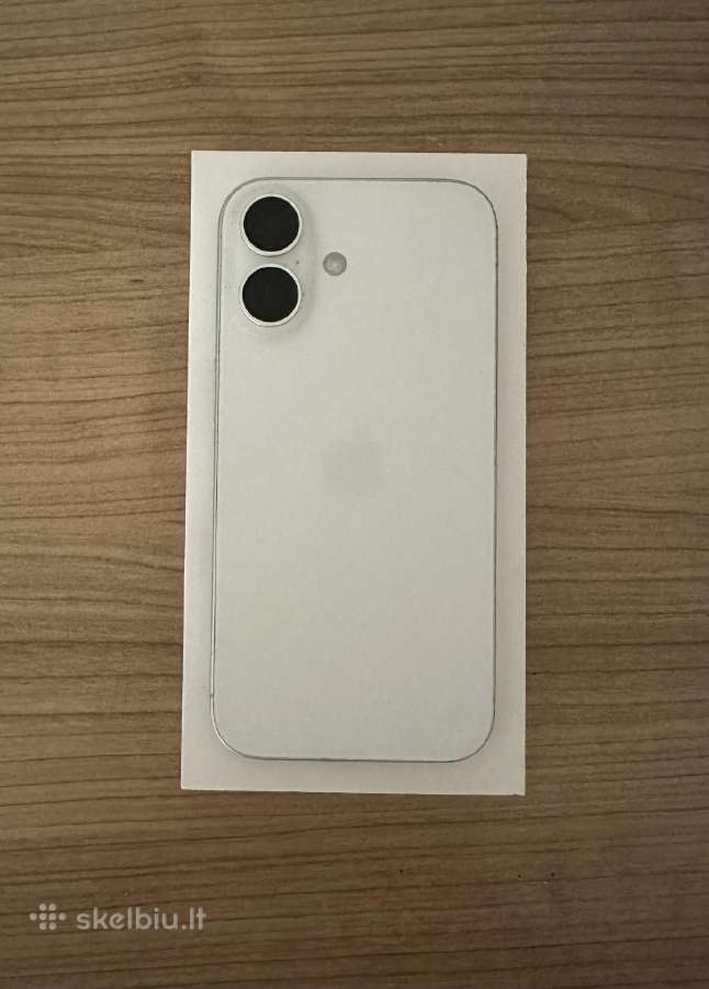 iPhone 16 128gb + ideal garantija - nuotraukos Nr. 2