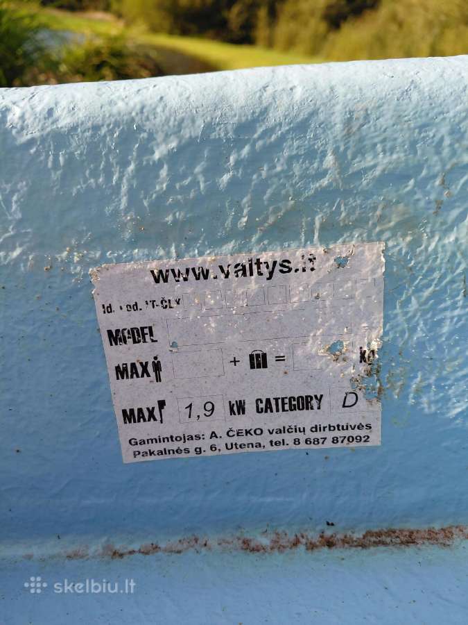 Plastikinė valtys - nuotraukos Nr. 13