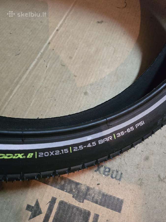 Schwalbe pick up padanga dviracio 55-406 20x2.15 - nuotraukos Nr. 2