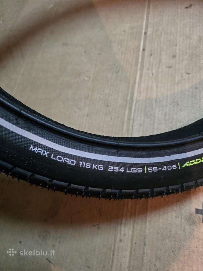 Schwalbe pick up padanga dviracio 55-406 20x2.15 - nuotraukos Nr. 3