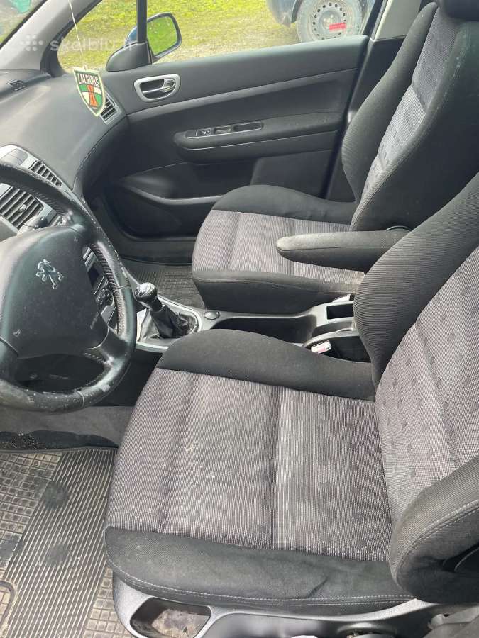 Peugeot 307, 2003, dyzelis, mechaninė - nuotraukos Nr. 3