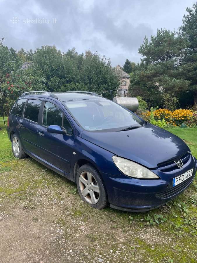 Peugeot 307, 2003, dyzelis, mechaninė - nuotraukos Nr. 4