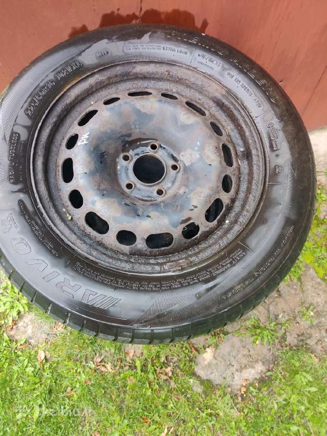 Citroen C5 plieninius ratlankius R16 su padangomis - nuotraukos Nr. 4