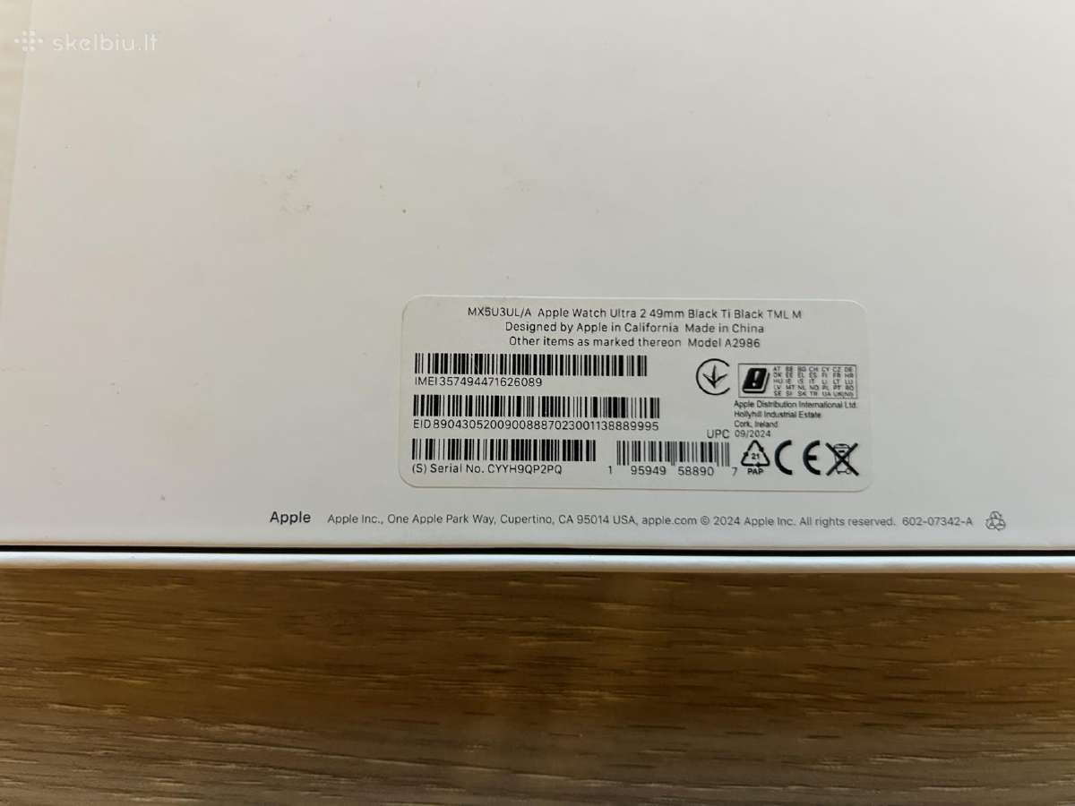 Apple watch ultra 2 - nuotraukos Nr. 11
