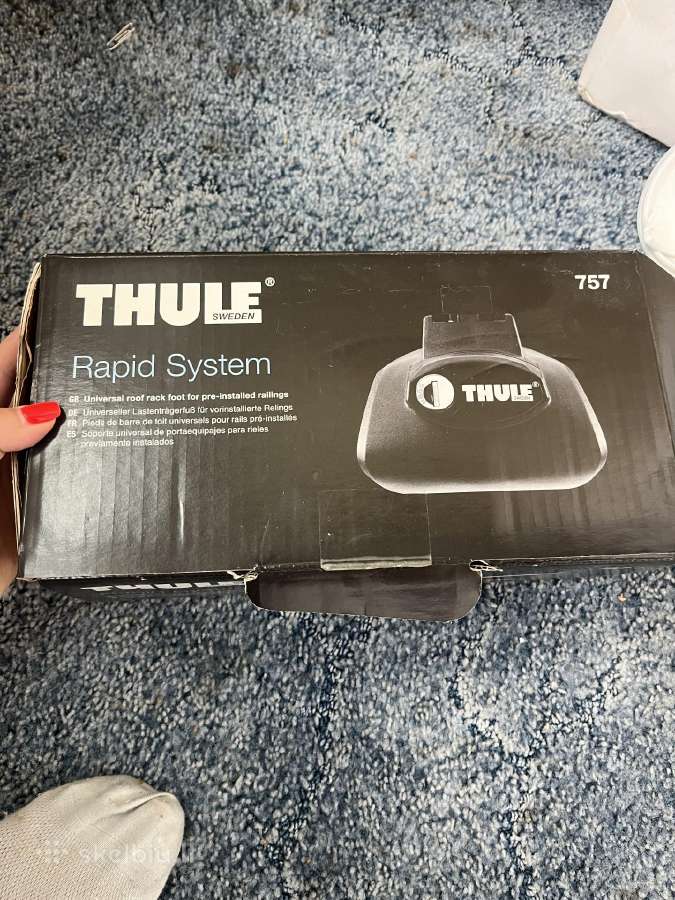 Thule Rapid System 757 laikikliai - nuotraukos Nr. 2