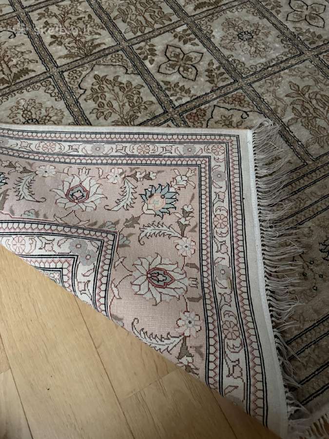 Didelis šilkinis kilimas 2.76x1.85 - nuotraukos Nr. 4