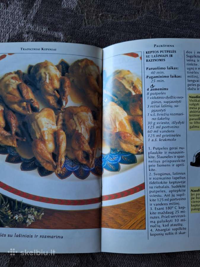 Tradiciniai paukštienos kepsniai ir garnyrai - nuotraukos Nr. 3