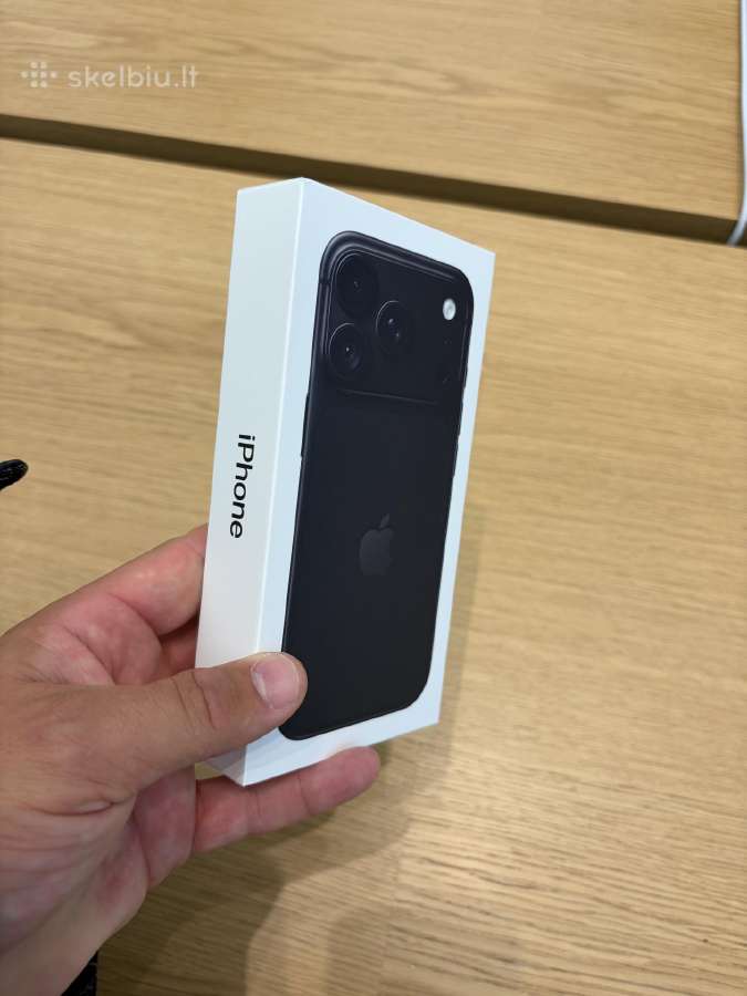 iPhone 18 pro black 256 GB - nuotraukos Nr. 2