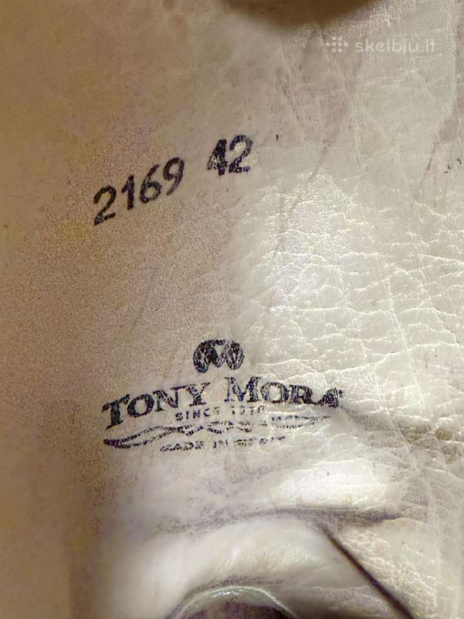Tony Mora Cowboys auliniai batai - nuotraukos Nr. 6