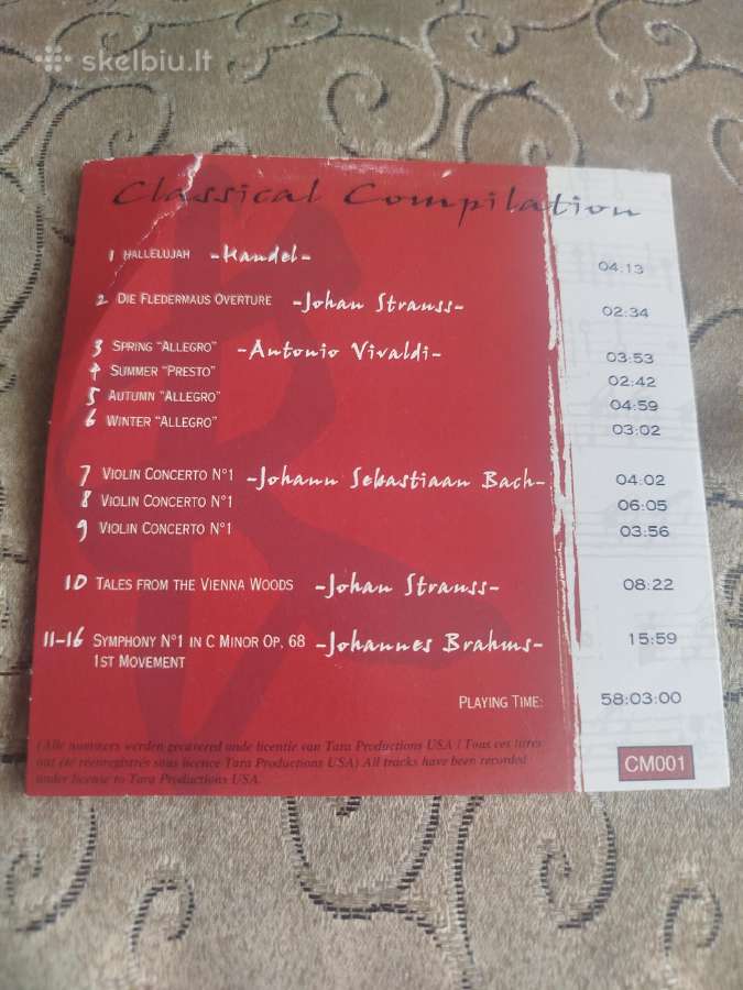 CD Klassika , labai geros bukles - nuotraukos Nr. 9