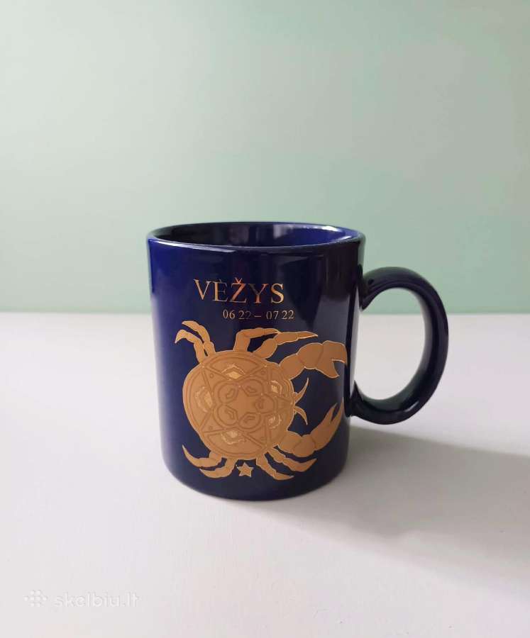 Puodelis, 300ml, Vėžys zodiakas - nuotraukos Nr. 2
