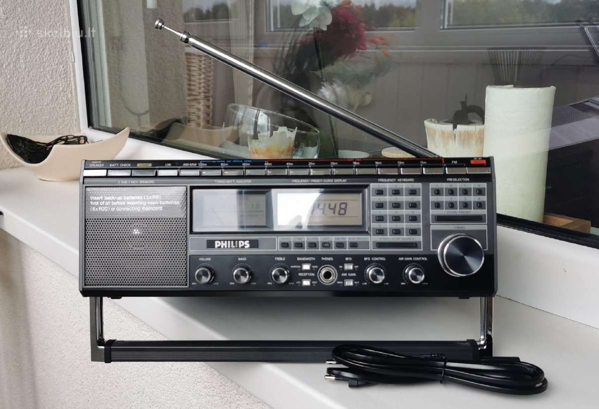 Philips D2999 Fm/lw/mw/sw Ssb Radijo Imtuvas - nuotraukos Nr. 2
