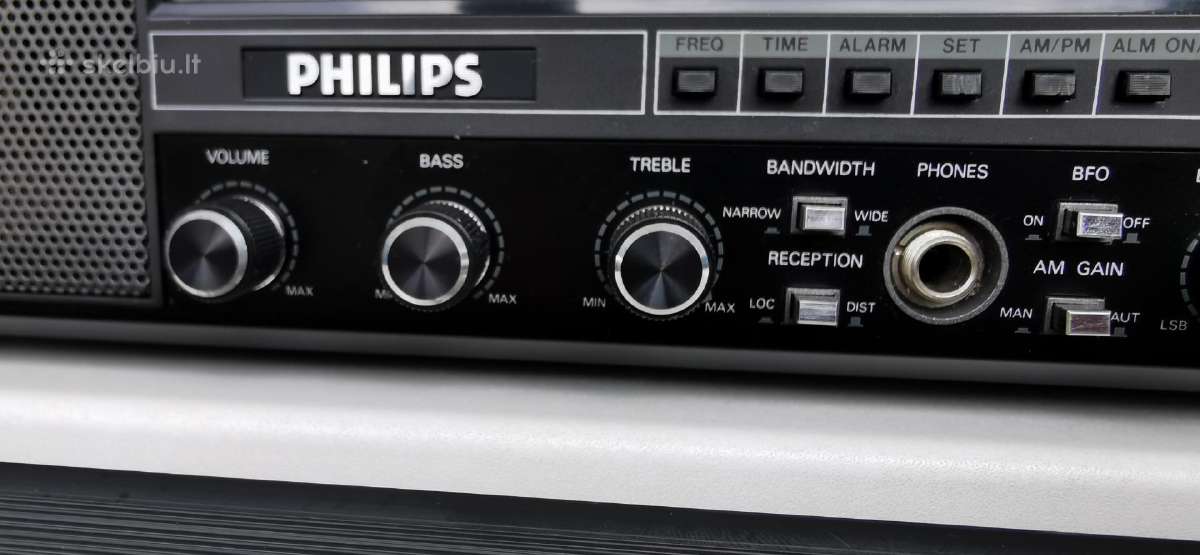 Philips D2999 Fm/lw/mw/sw Ssb Radijo Imtuvas - nuotraukos Nr. 6