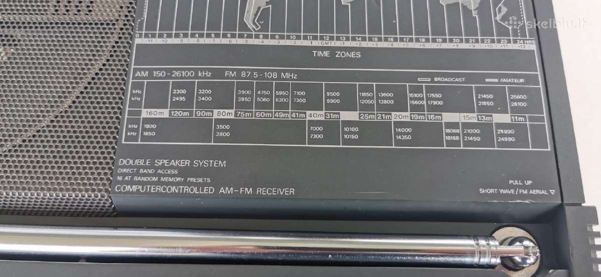 Philips D2999 Fm/lw/mw/sw Ssb Radijo Imtuvas - nuotraukos Nr. 9