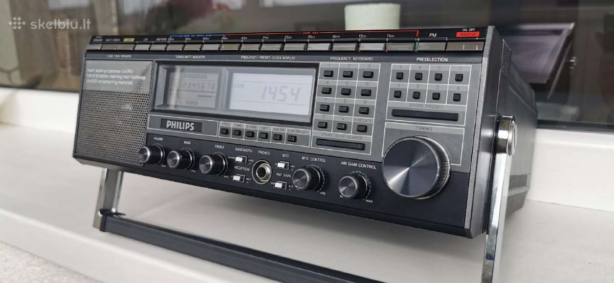 Philips D2999 Fm/lw/mw/sw Ssb Radijo Imtuvas - nuotraukos Nr. 22
