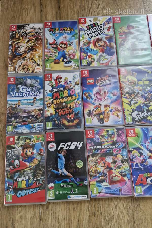 Nintendo žaidimai,atminties kortos - nuotraukos Nr. 2