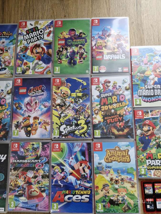 Nintendo žaidimai,atminties kortos - nuotraukos Nr. 3