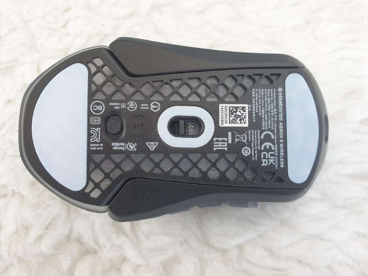 Steelseries Aerox 9 Wireless belaidė žaidimų pelė - nuotraukos Nr. 6