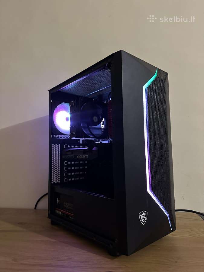 Gaming Pc – Ryzen 5 5600 + Rtx 3060 - nuotraukos Nr. 2