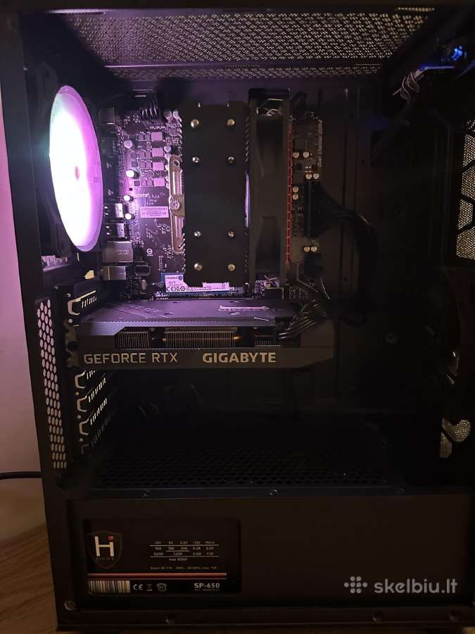 Gaming Pc – Ryzen 5 5600 + Rtx 3060 - nuotraukos Nr. 3