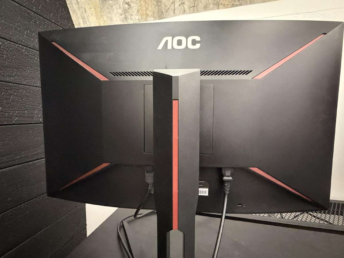 Parduodu Aoc C27g1 27 lenktą žaidimų monitorių - nuotraukos Nr. 3