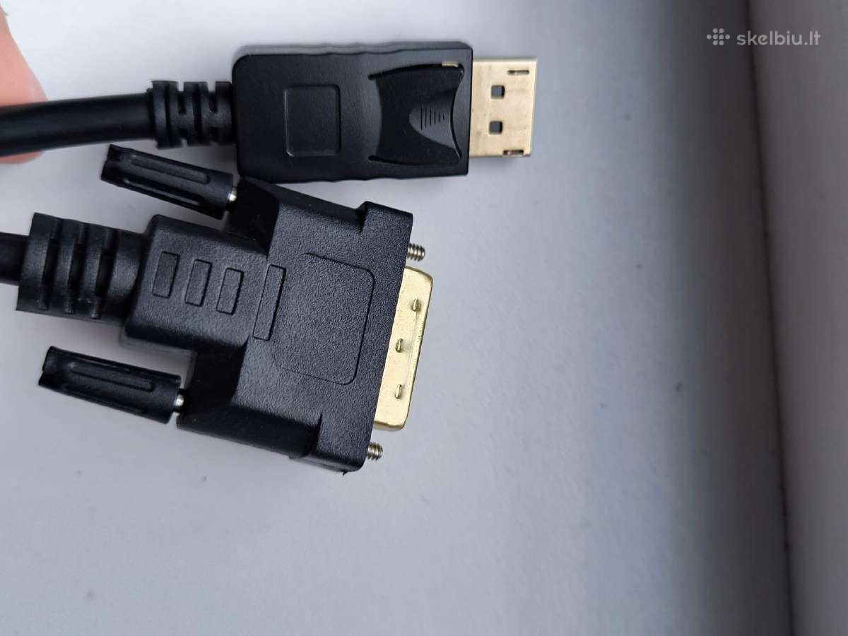 Įvairūs kokybiški vaizdo kabeliai Hdmi, Dvi, Dvi++ - nuotraukos Nr. 5
