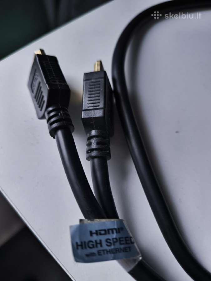 Įvairūs kokybiški vaizdo kabeliai Hdmi, Dvi, Dvi++ - nuotraukos Nr. 6