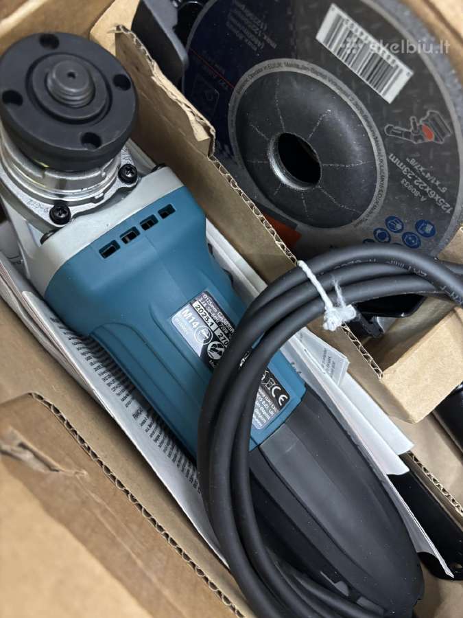 Makita ga5030r kampinis šlifuoklis - nuotraukos Nr. 2