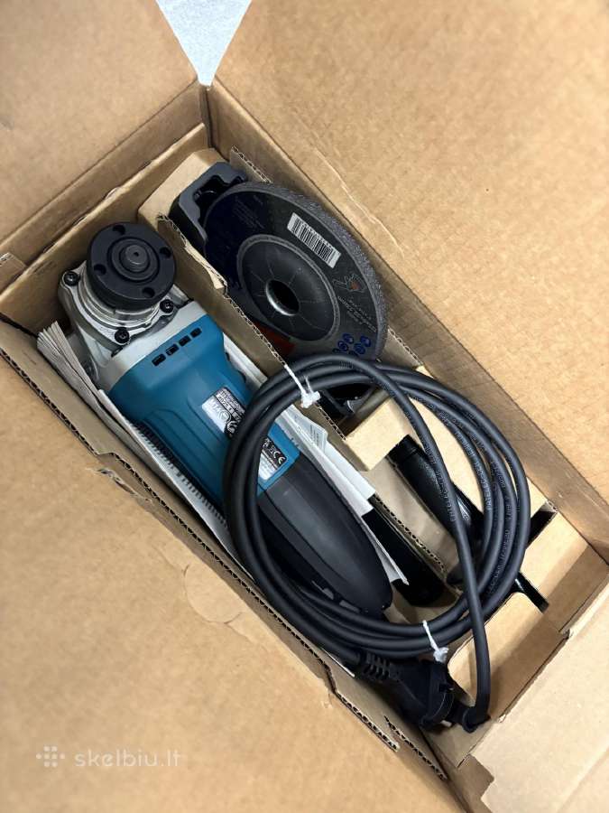 Makita ga5030r kampinis šlifuoklis - nuotraukos Nr. 3