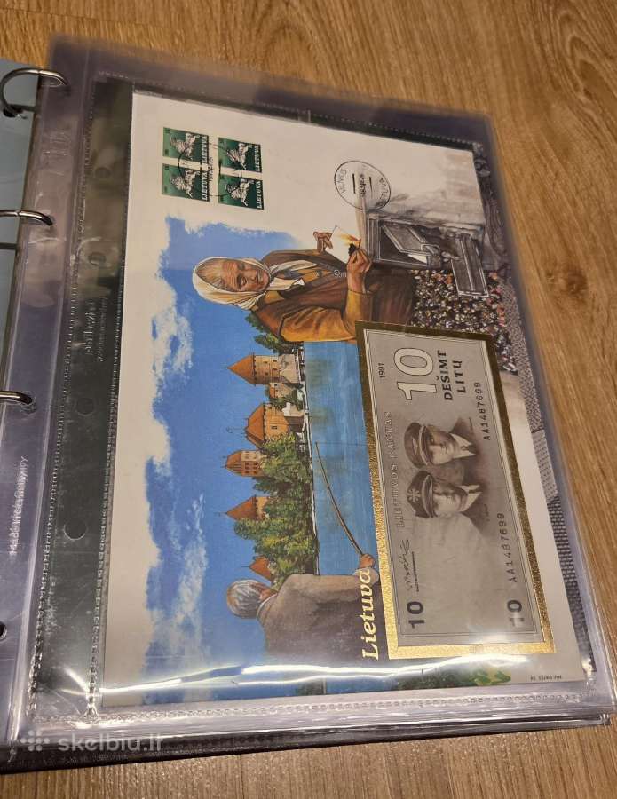 Albumas banknotams ir kt. A4 dydžio - nuotraukos Nr. 7